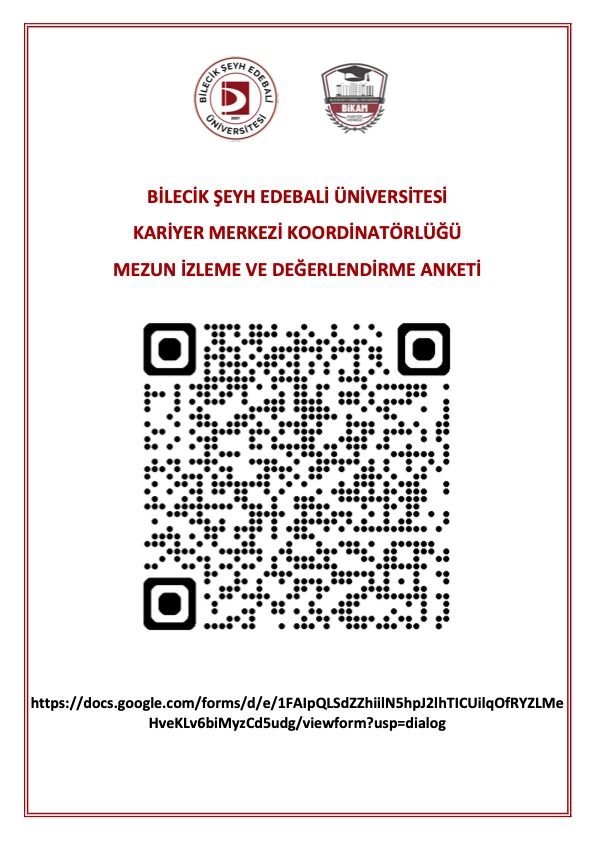 Mezun İzleme ve Değerlendirme Anketi